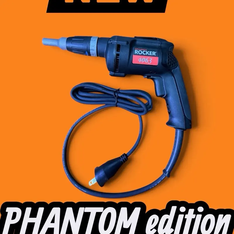 ROCKER 4063 Drywall Screw Gun, Compact and Efficient Power Tool, Expert Power Electric Screwdriver for Drywall Work with Precision and Efficiency