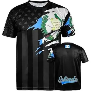 USA & Guatemala Flag Mix Soccer Jersey, Guatemala Soccer Jersey, Guatemala For Men Women Youth and Kids