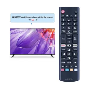 Akb75375604 Smart TV Remote Control, Compatible with Netflix and Prime, Lg Smart Tvs, Easy Navigation, Simple Operation