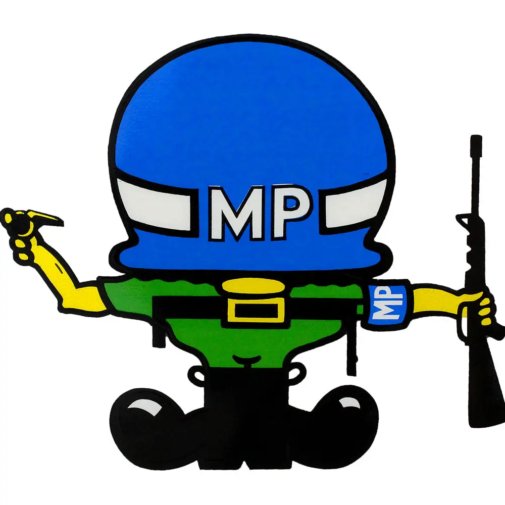MP Large Helmet Decal