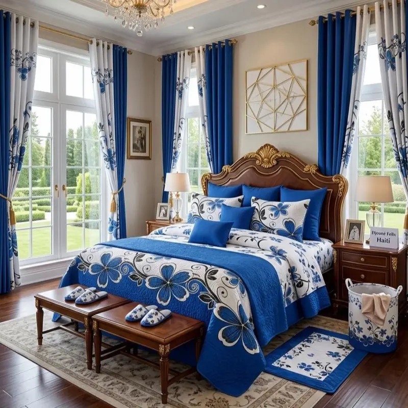24-Piece Bedroom Bedspread Set, All-In-1 Bedding Collection with Essential Bedding Components