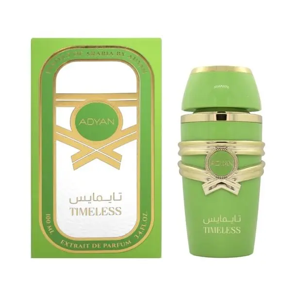 Adyan Timeless Pastels of Arabia by Anfar 100Ml (3.4Oz) - Extract de Parfum with a Mix of Pepper, Ginger, Pistachio, Bergamot, Hazelnut, Rum, Cardamom - Long Lasting Fragrance - Arabian Perfume