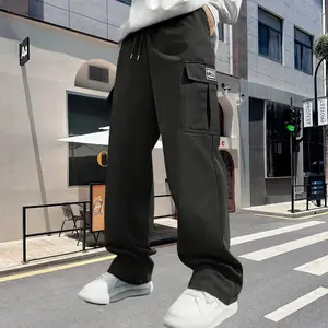 Men's new multi-pocket casual work pants with unique design. FS work pants. Suitable for daily wear, casual and sports activities. Available in multiple colors for your choice.