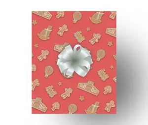 Give Kids the World Wrapping Paper - 100% Recyclable and Compostable - Gingerbread Fun