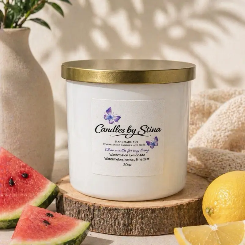 Watermelon Lemonade 20 oz (3-wicked) scented candle