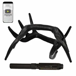 Black Rack & Extinguisher Combo (Gray)