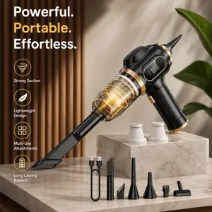 Cordless High Power Handheld Vacuum Cleaner with    Multi Attachments