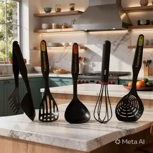 5-Piece Tupperware Cookware Utensil Set