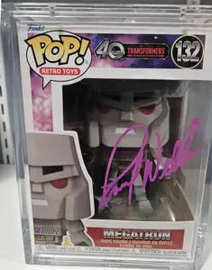 Funko Pop Megatron Signed Frank Welker #13142
