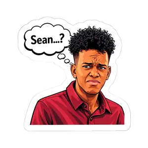 Sean...? Logan Sticker – Love on the Spectrum Fan Art STicker Funny