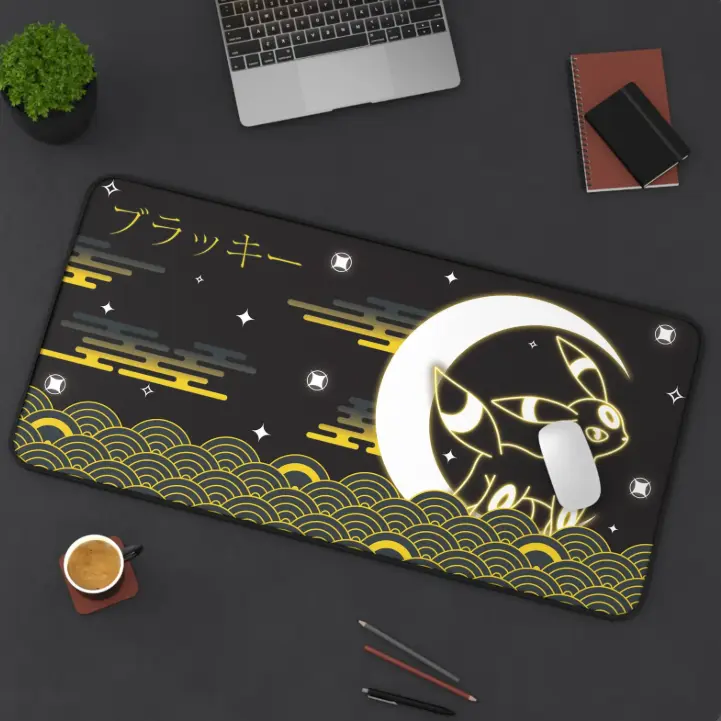 Umbreon Darktype - MousePad, Desk Mat, Extended Mousepad, Giant Mouse Pad