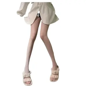 Black rhinestone fishnet stockings Starry Sky Rhinestone Fishnet Stockings Black Silk Stockings with Rhinestones Thin Mesh Pantyhose for Women