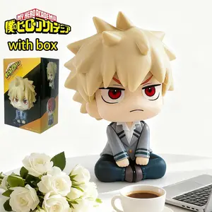10CM Anime My Hero Academia Bakugo Katsuki Action Figure No Hero Academia Model Toys Anime Figure Toys for Kids Christmas Gift
