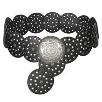 Black (silvery buckle)