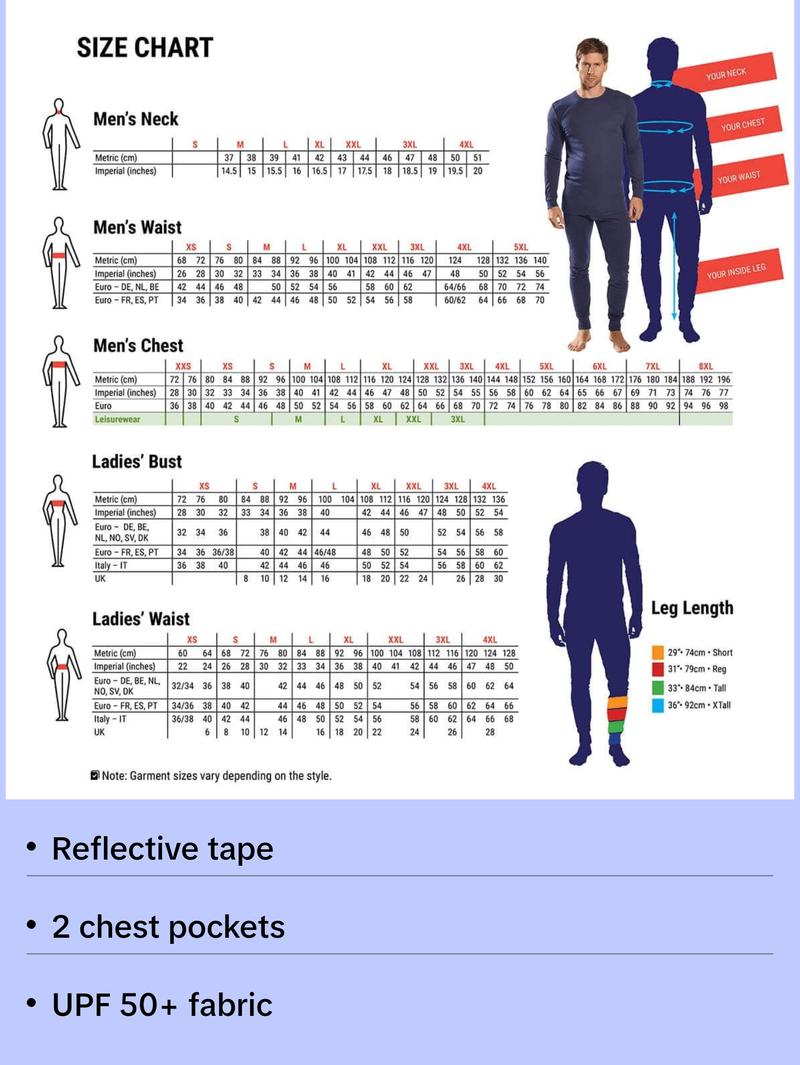 Portwest Geelong Shirt, Long Sleeve, Regular Weight Reflective Safety MA908