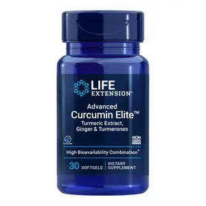 Life Extension Advanced Curcumin Elite™ Turmeric Extract, Ginger & Turmerones 30 Softgels