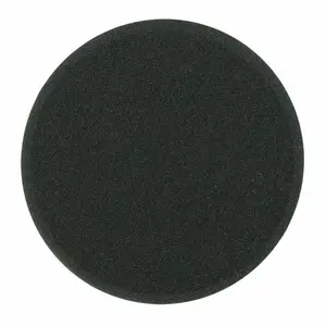 Buff and Shine® 6.5" D.A. #612G Black Foam Grip Pad™