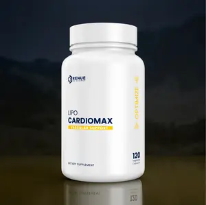 CardioMAX Liposomal Capsules 120 Ct. | Red Yeast Rice, CoQ10 & Berberine for Cellular Energy, Vascular Support & Metabolic Balance | 3 Ingredients, 1 Formula | 60 Servings | Third-Party Tested, Non-GMO, Allergen-Free