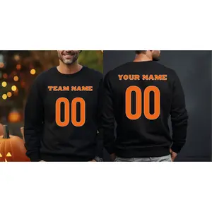 Custom Sports Team Sweatshirts, Front Back Name and Number, Personalized Sports Sweatshirt, Sports Team Youth Sweatshirt, LS772