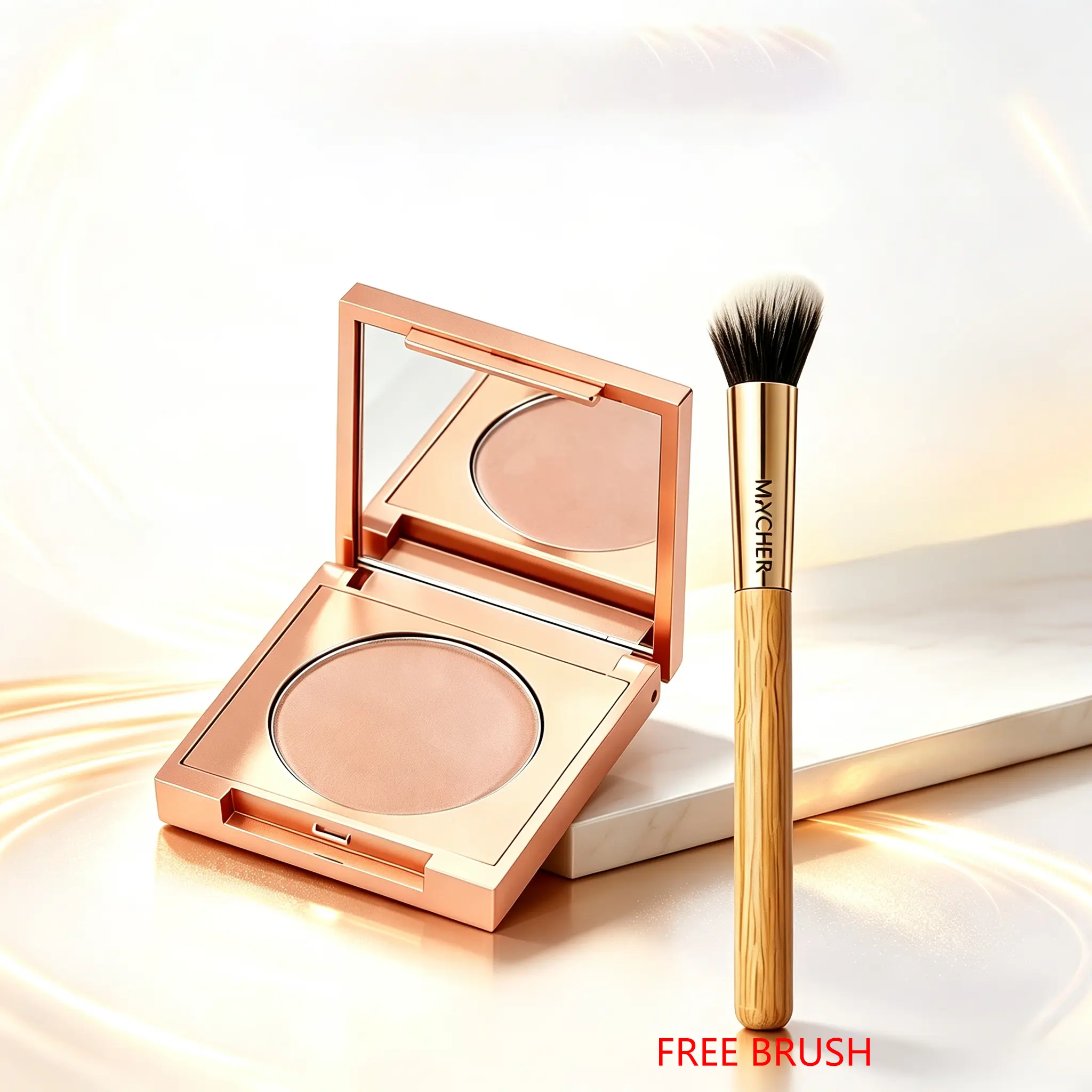 MAYCHEER Colored Clay CC Cream Concealer, ultra-fine matte texture can cover pores and even out skin tone, waterproof and sweat-proof for long-lasting outdoor wear, a must-have for travel beauty