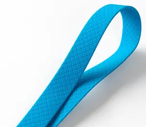 Petpy 2Pieces Blue PVC Dog Collar&leash 4ft