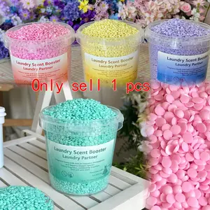 Fabric Softener, Fabric Scent Booster, Long-lasting Laundry Pods, Microcapsule Scent Lock🔒, Soft Clothes   Captivating Fragrance = Perfect Cmbination, 680g/Box, 900g/Bucket, Measuring Spoon Included, Softening   Scenting   Antibacterial