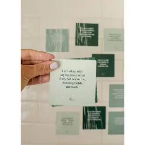 Shower Affirmation™  Cards - Abundance