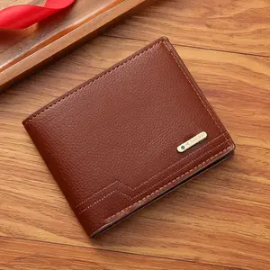 Men's PU Leather Wallet, Large Capacity Vintage Wallet, Ideal Gift For Dad Or Grandpa wallet men