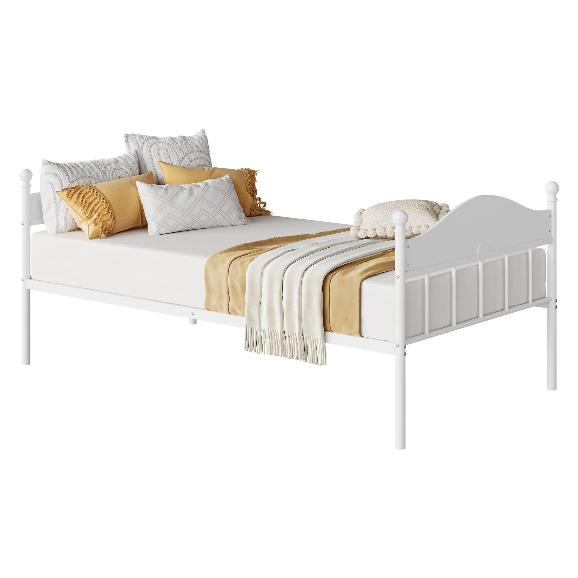 White Tube + White Board (Sofa Bed)