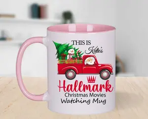 Funny Christmas Movie Mug, 11oz Hallmark Movie Mug, Funny Xmas Mug, Christmas Mugful, Christmas Hot Cocoa Mug, Hot Chocolate Cup, xmas gift