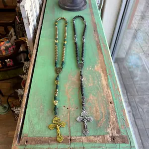 St Michael Pardon Cross Paracord Rosary