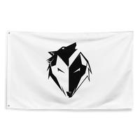 EKKO Flag (Black Logo)