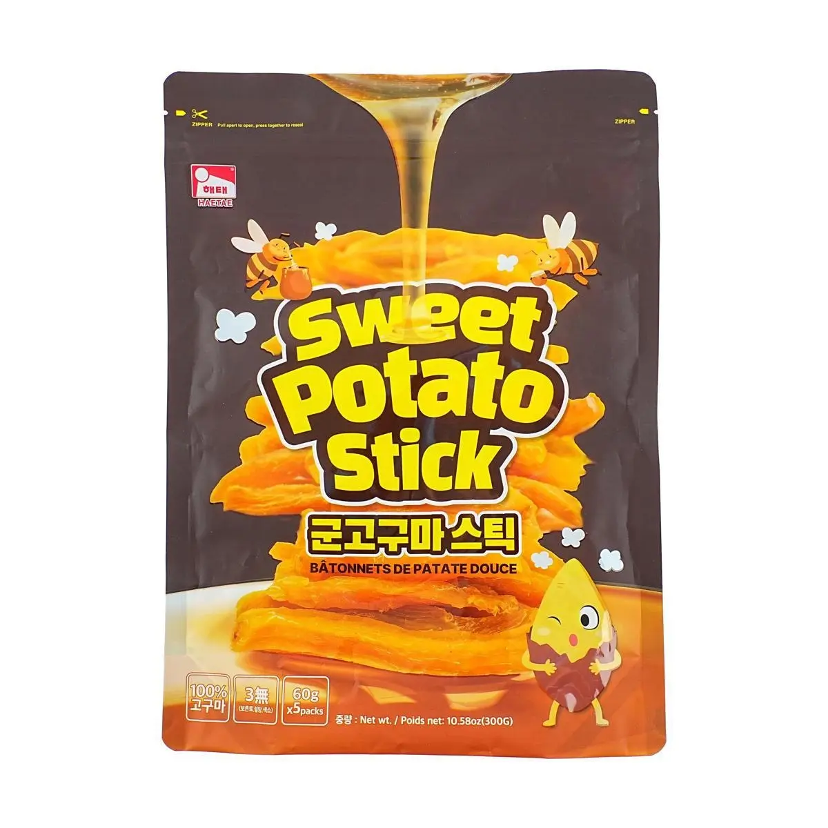 HAITAI Sweet Potato Stick,Low Calories 0 Fat,2.12 oz HAITAI Sweet Potato Stick,Low Calories 0 Fat,2.12 oz