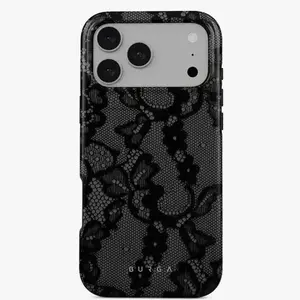 BURGA Tough Phone Cases - Magnetic Edition | for iPhone 17 16 15 14 13 12 11 Series | Lace Phone Case | Trendy 2026 Phone Case | Shockproof Protection | Gift for Her