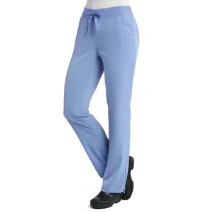 Clearance Maevn Pure Soft Adjustable Flare Yoga Scrub Pants