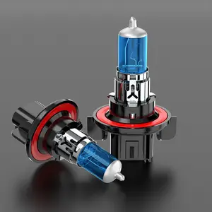 XWQHJW 2X H13 9008 Super Bright Halogen Headlight Bulbs Kit 4000LM 6K White Hi-Lo Beam