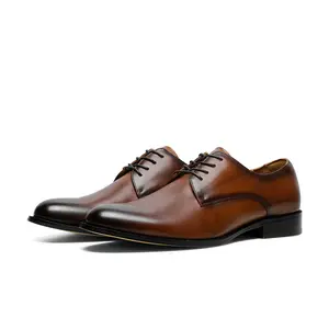 DESAI Business Dress Elegant Gentleman Shoes Simple British Style Wedding Men's leather Shoes DS216