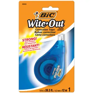 Bic USA  Wite Out Ez Correct Correction Tape Single - 6 Each