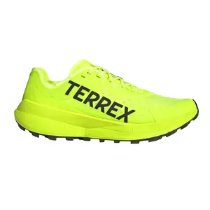 adidas Mens Terrex Agravic Speed Trail Running Sneakers Shoes - Yellow