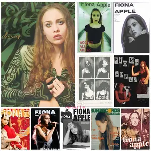 F-Fiona Apple Poster Bedroom Home Decor Art Poster Perfect Gift for Family and Friends Decoration Artistic
