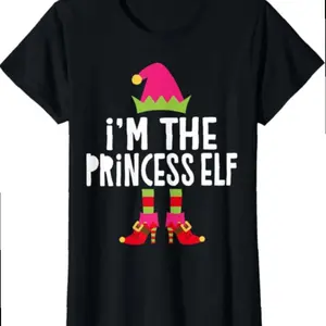I'm The Princess Elf T-shirt, Matching Christmas Elf Shirt, T-shirt