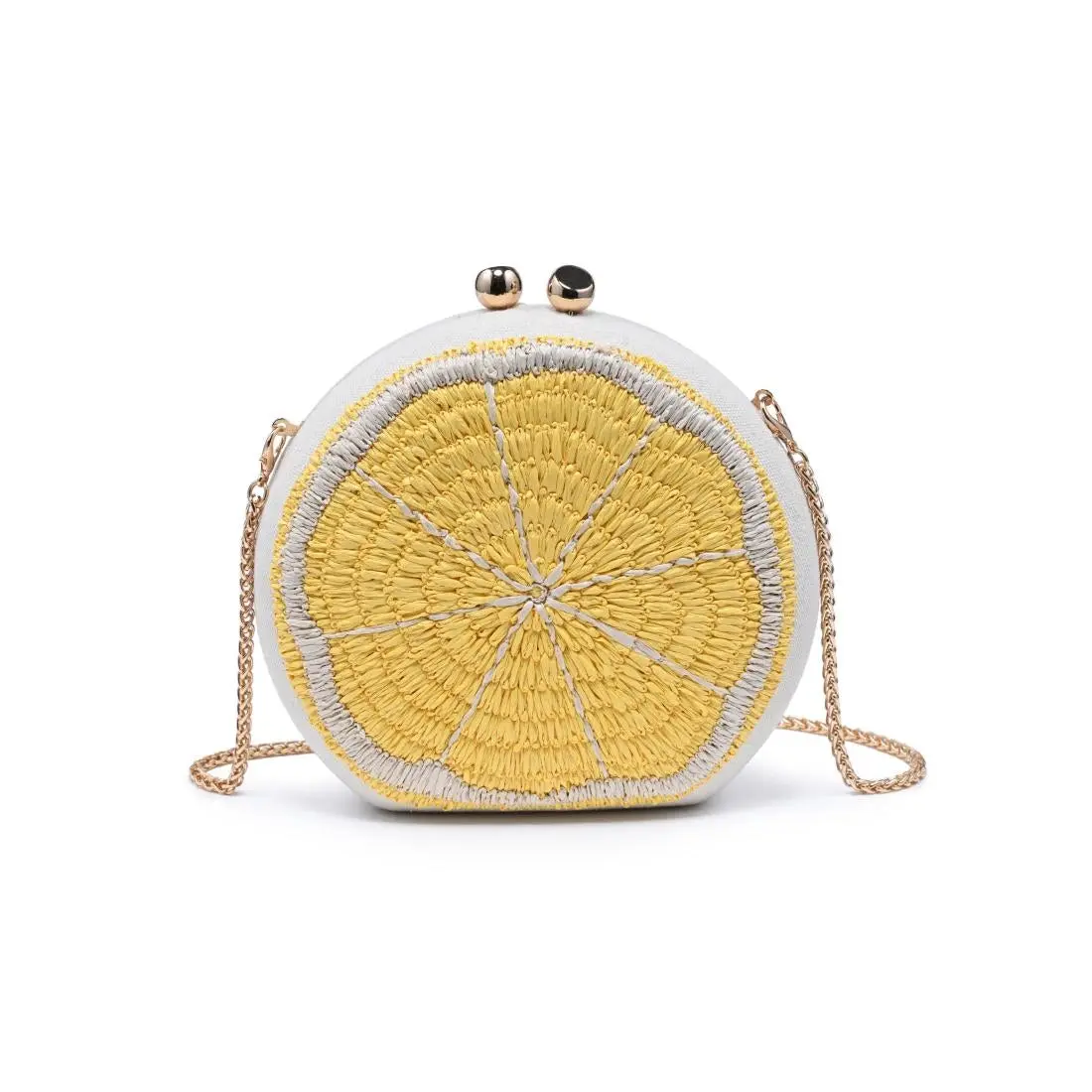 Urban Expressions Lemon Clutch Bag