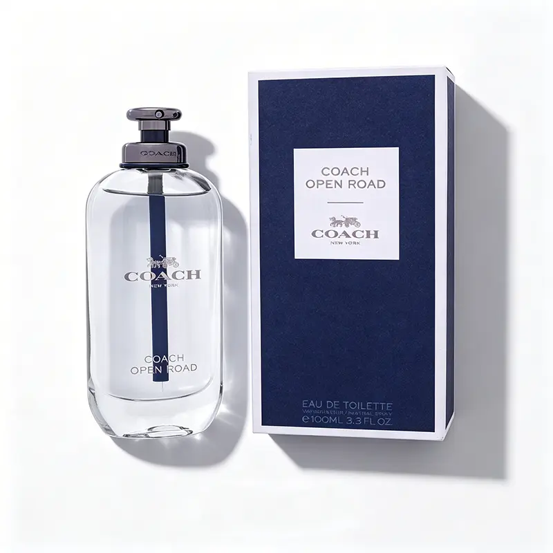 Coach Open Road Eau de Toilette Spray for Men, 3.3 oz/100 ml, Woody Aromatic Fragrance