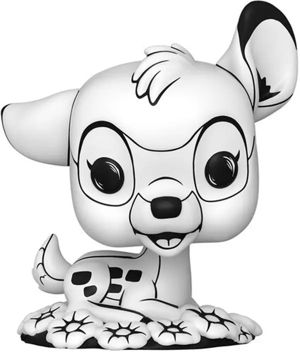 Funko POP! Disney Sketched Series Bambi Collectible Vinyl Figurine, Statue from the Figurine Series