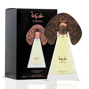 Niche Emarati Ghinwa Eau de Parfum  Spray 100ml (3.4 oz) by Lattafa