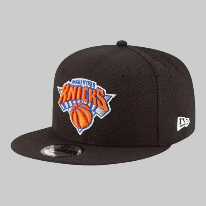 New York Knicks Black Team Color Basic NBA New Era 9FIFTY Snapback Hat Unisex Streetwear Hats Collector Style Headwear for Baseball and Urban Fashion Lovers - TikTok Shop3