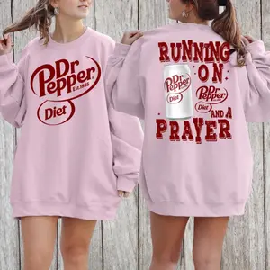 Diet Dr Pepper Sweatshirt, Soda Lover T-Shirt, Drpepper Logo Sweatshirt - Extended Size Range - Comfy Fit You’ll Live In - Trending Hard – Add to Cart Now – Find You Look