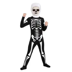 Toddler Karate Kid Skeleton Suit Costume