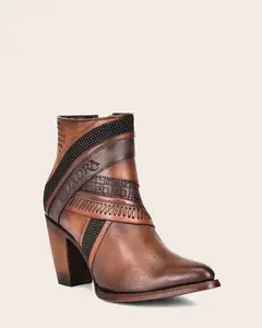 Botin Cuadra SANTANA MIEL LASER WOVEN ROUND TOE CU619