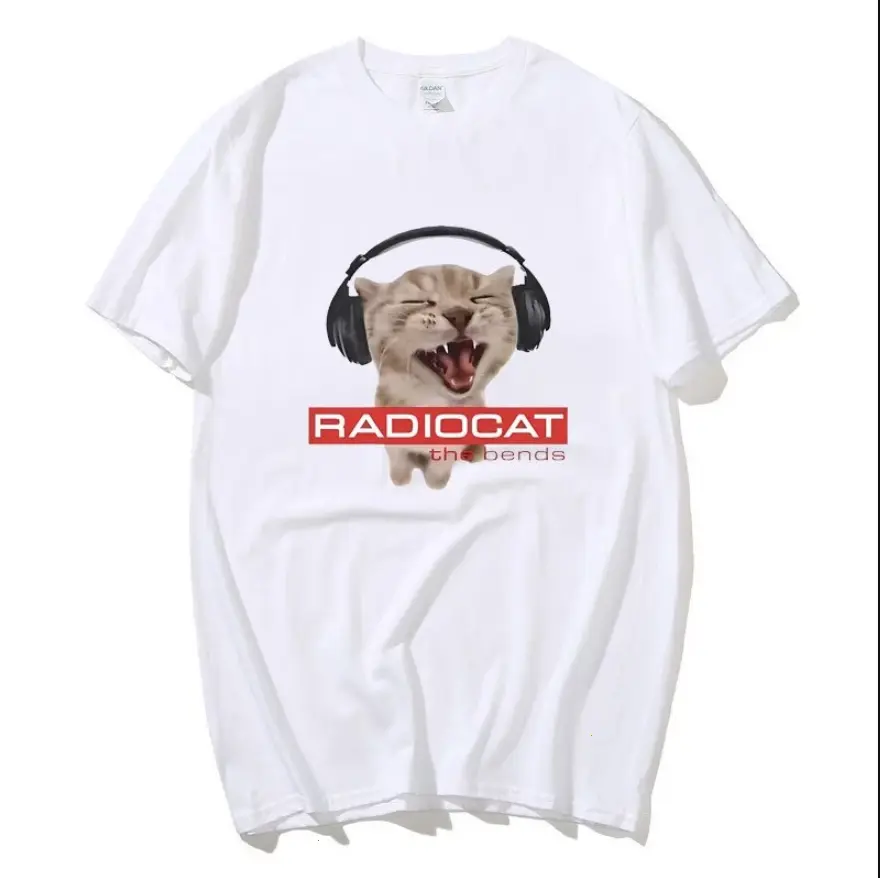 Radiocat Concert Tee Featuring The Bends Iconic Design